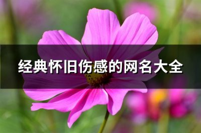 ​经典怀旧伤感的网名大全(77个)