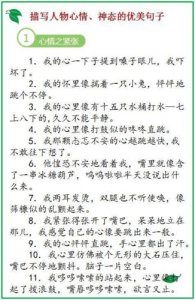 ​描写心情优美短句子 描写心情的优美句子大全