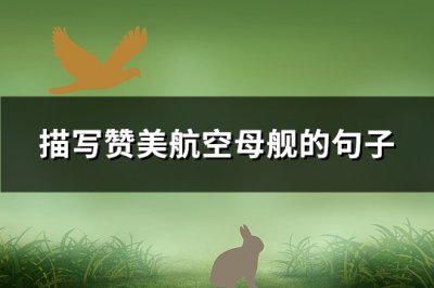 ​描写赞美航空母舰的句子(实用93句)